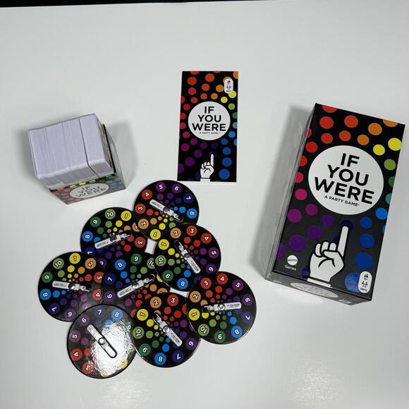 Mattel If You Were Party Game for Adults with Questions & Finger Voting - Picture 6 of 8